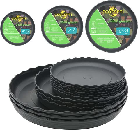 Amazon Upmct Pack Plant Saucer Inch Durable Plant