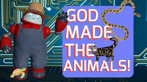 Gizmo's Daily Bible Byte - 097 - God Made The Animals! - Genesis 1:25 | CBN