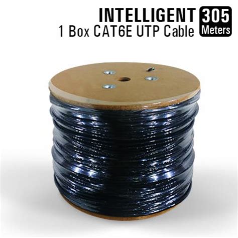 INTELLIGENT UTP Outdoor Cable CAT6e 305 Meters 1 Box Furniture