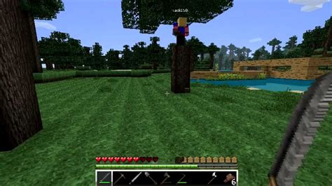 Lets Play Minecraft Together Baum Farm Youtube