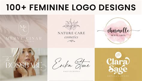 100+ Best Feminine Logo Design Ideas for 2024 That Are Absolutely Stun ...