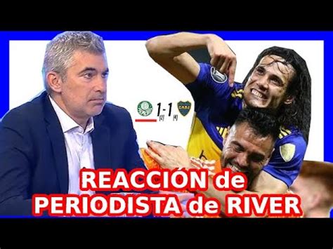 La Sorpresiva Reacci N De Guido Glait A Boca Vs Palmeiras Youtube