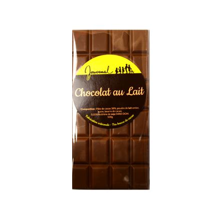 Tablette Chocolat Au Lait Maison Jouvenal