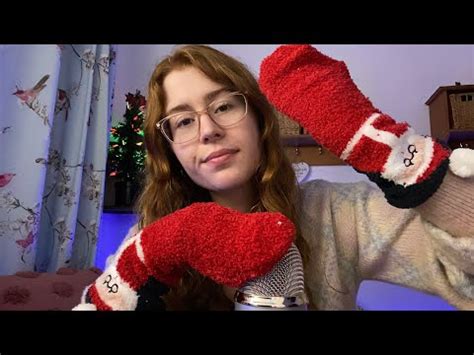 ASMR Santa Sock Massage Christmas Trigger Words