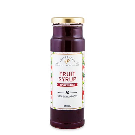 Raspberry Fruit Syrup