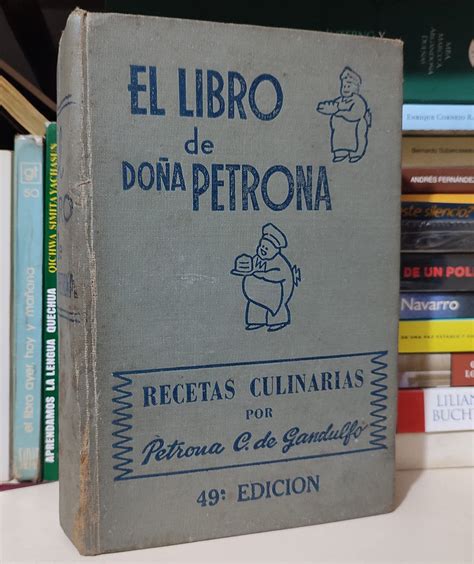 El Libro De Do A Petrona Recetas Culinarias Libros Per