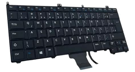 Teclado Para Dell Latitude E7440 Luminoso Layout Br Frete grátis