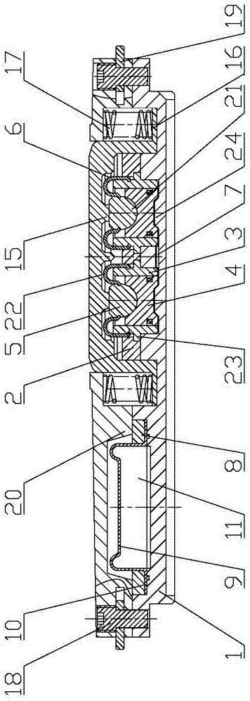 旋转导向钻井工具用双活塞推靠组件的制作方法