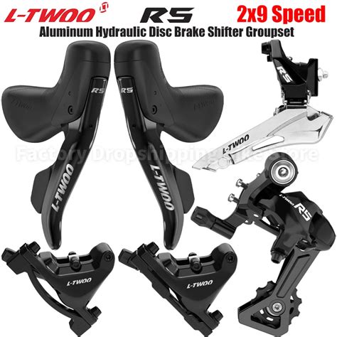 Ltwoo R Aluminum Alloy Hydraulic Disc Brake Road Bike Kits X Speed