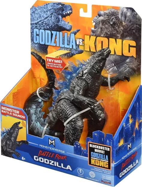 GODZILLA VS KONG MonsterVerse Battle Roar Godzilla 7 Playmates Sound