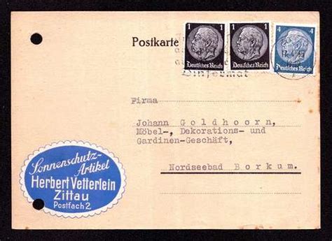 Deutsches Reich Postkarte Von ZITTAU Nach Nordseebad Borkum Mit Mi 512