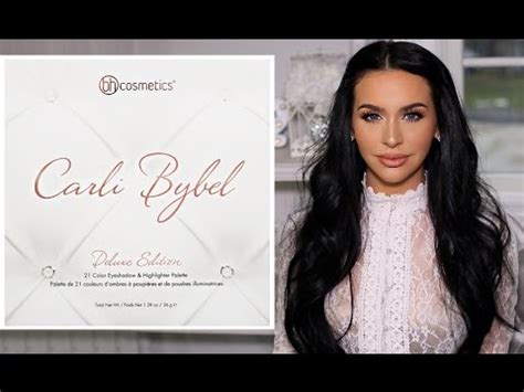 CARLI BYBEL DELUXE EDITION PALETTE FIRST LOOK SWATCHES YouTube