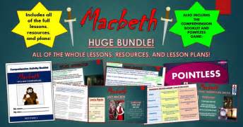 Macbeth Huge Bundle Teaching Resources