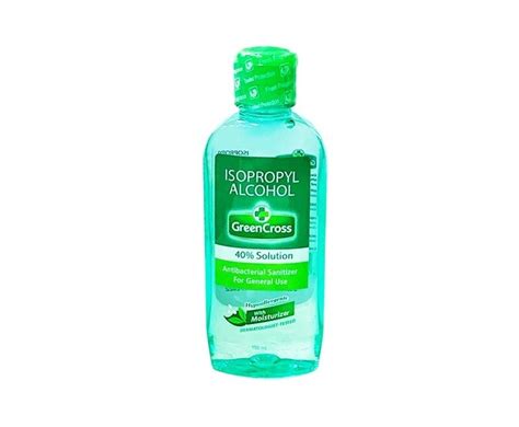 Green Cross Isopropyl Alcohol Solution Antibacterial Sanitizer