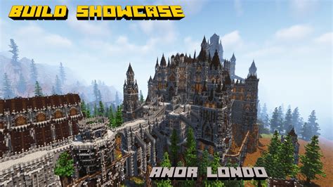 Constru Anor Londo Dark Souls En Minecraft Build Showcase Youtube