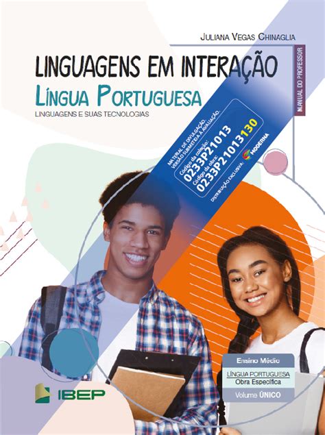 Linguagens Em Intera O L Ngua Portuguesa Vol Nico Pnld Moderna