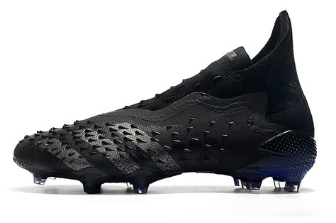 Adidas Predator Freak Fg Black And Blue Football Boots