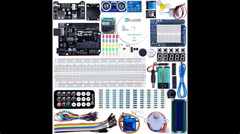 Arduino Unboxing Super Starter Kit Uno R3 Project Youtube