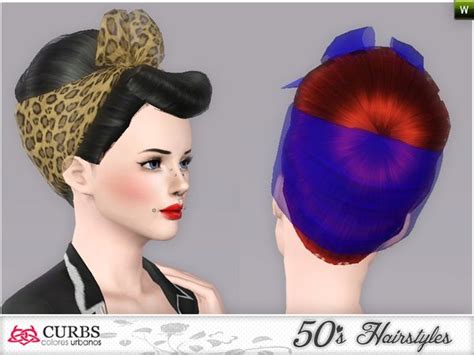 Sims 4 Cc Maxis Match 70s Hair Linkpole