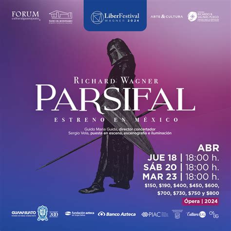 El estreno en México de Parsifal de Richard Wagner llega al Teatro