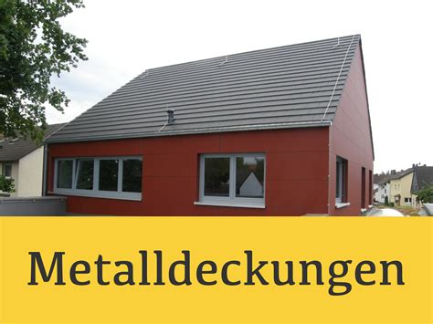 Metalldeckungen Bender Dachdecker Meisterbetrieb