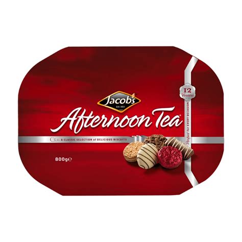 Jacobs Afternoon Tea Biscuits Assortment In Tin 282 Oz Supermarket