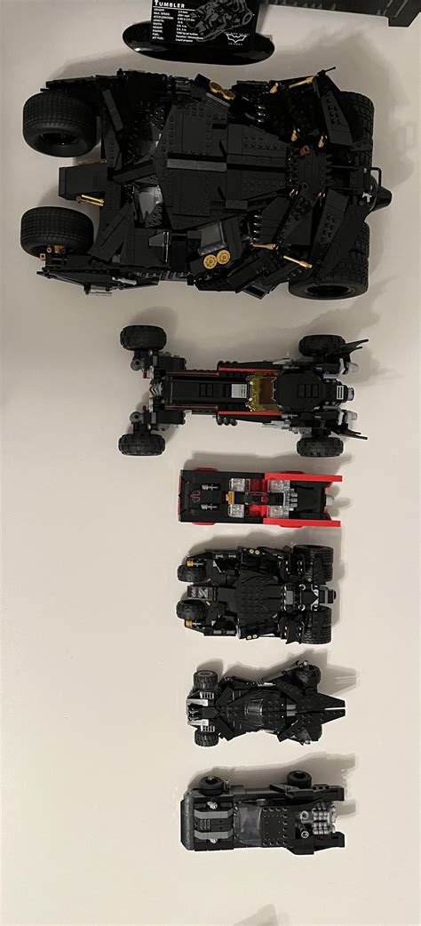 My Current Lego Batmobile Collection : r/LegoBatman