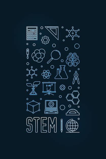 Premium Vector Stem Science Technology Engineering And Math Concept