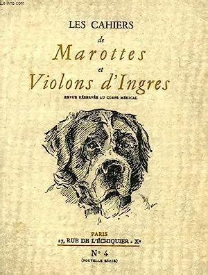 Les Cahiers De Marottes Et Violons D Ingres N Nouvelle Serie