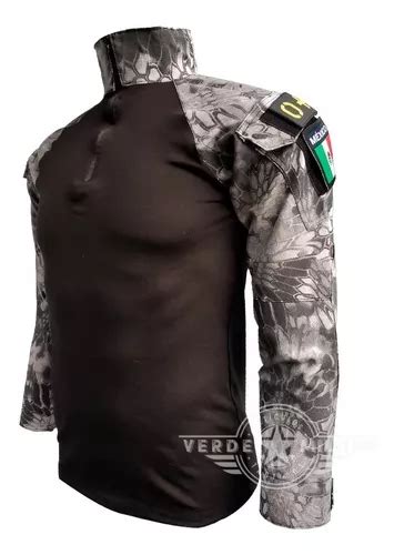 Playera Camisa T Ctica R Pida Militar De Combate Camuflaje Gotcha