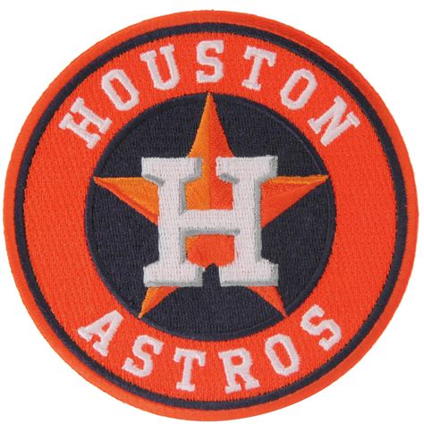 Houston Astros Orange H Secondary Logo Patch