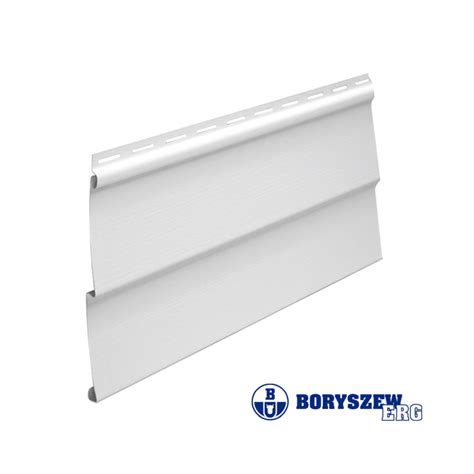 BORYSZEW biały Siding D4 standard PVC 20 3cm x 3 81m ECOPLAST