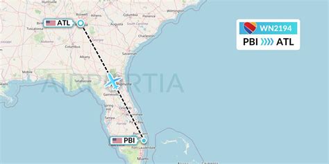 Wn Flight Status Southwest Airlines West Palm Beach To Atlanta