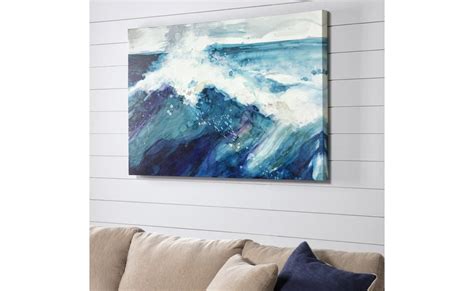 How to Hang Up Canvas Art without a Frame | Living Spaces