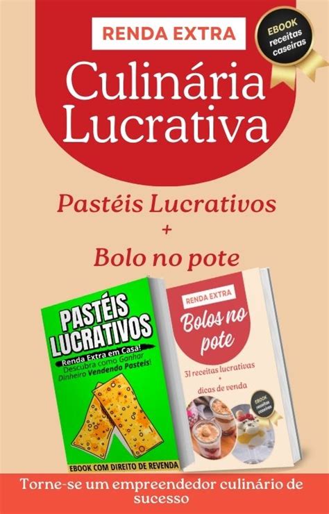 Ebook Pastéis Lucrativos Renda extra bolos no pote Receitas