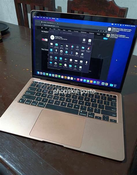 Apple Macbook Air Rose Gold M Chip Mac Os Sonoma Retina Display