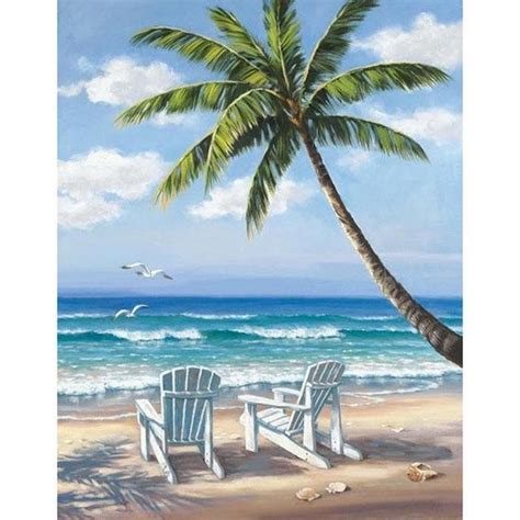 Summer Beach Painting at PaintingValley.com | Explore collection of Summer Beach Painting