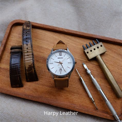 Seiko Watch Strap - Handmade Leather Watch Straps - Seiko Replacement Bands