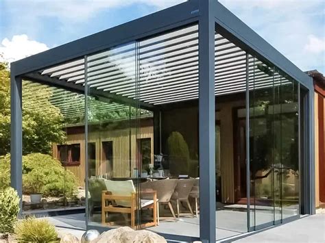 Glass Pergolas Modern Outdoor Elegance