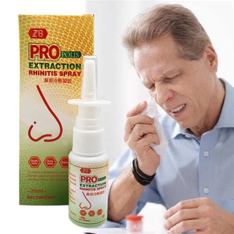 Ml New Zb Propolis Nasal Spray Rhinitis Treatment Chronic Rhinitis