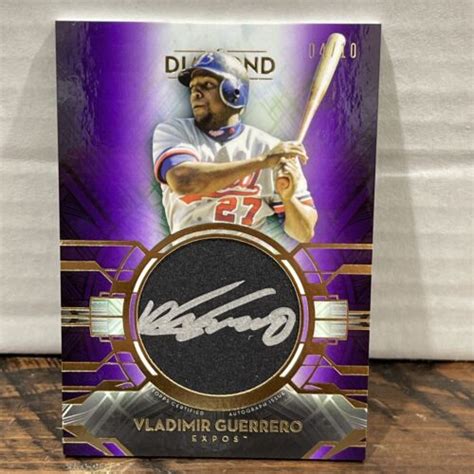 Vladimir Guerrero Sr 2021 Topps Diamond Icons 10 Auto EBay