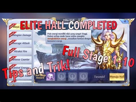 Saint Seiya Awakening Tips And Trick Train Hall Elite Youtube