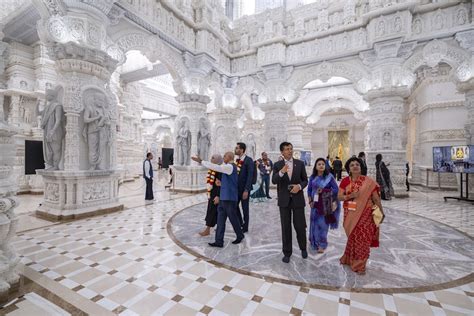 United Nations Delegation Visits Akshardham, Robbinsville, NJ, USA