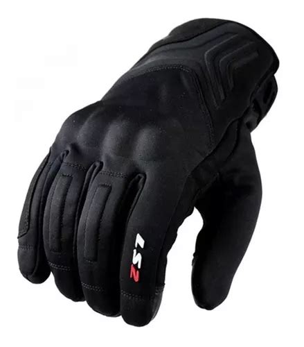 Guantes Moto Cortos Ls2 Jet 2 Mujer Negro Touch Devotobikes