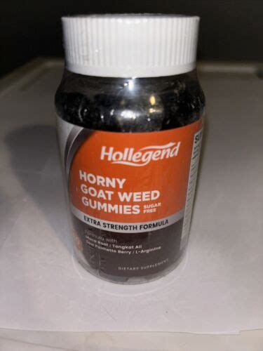 Horny Goat Weed Gummies For Men Women New Formula W Maca Root 60 Cnt