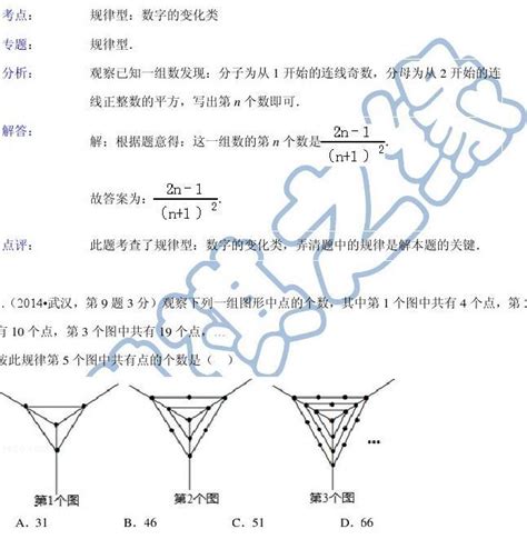 2014年全国中考数学试题分类汇编38 规律探索含解析word文档在线阅读与下载无忧文档