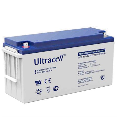 Bateria ULTRACELL VRLA 12V 150Ah Ciclo Profundo UCG150 12 A 493 203