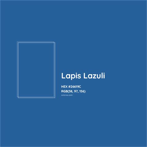 About Lapis Lazuli - Color meaning, codes, similar colors and paints ...