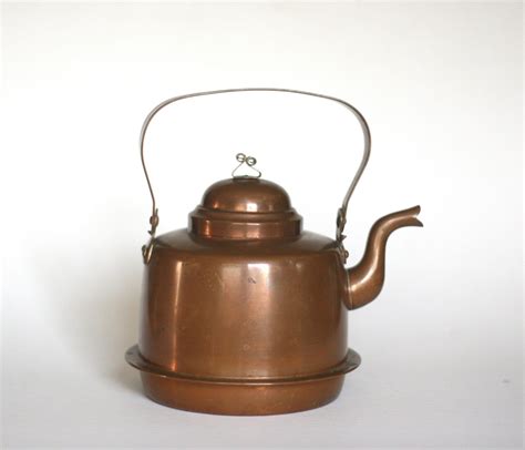 Vintage Skultuna 1607 2L Copper Tea Kettle Made In Sweden Etsy Tea