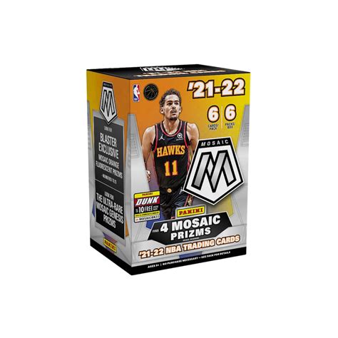 2021 22 Panini Mosaic Basketball Blaster Box2021 22 Panini Mosaic